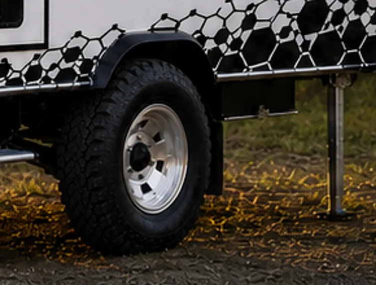 Off-road wheel and suspension